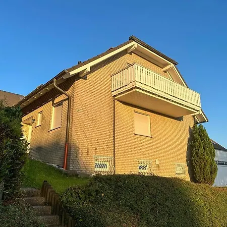 Bovenappartement In Met Balkon En Uitzicht Over Het Bos * Winterberg
