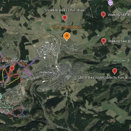 Daire Bovenappartement In Met Balkon En Uitzicht Over Het Bos *